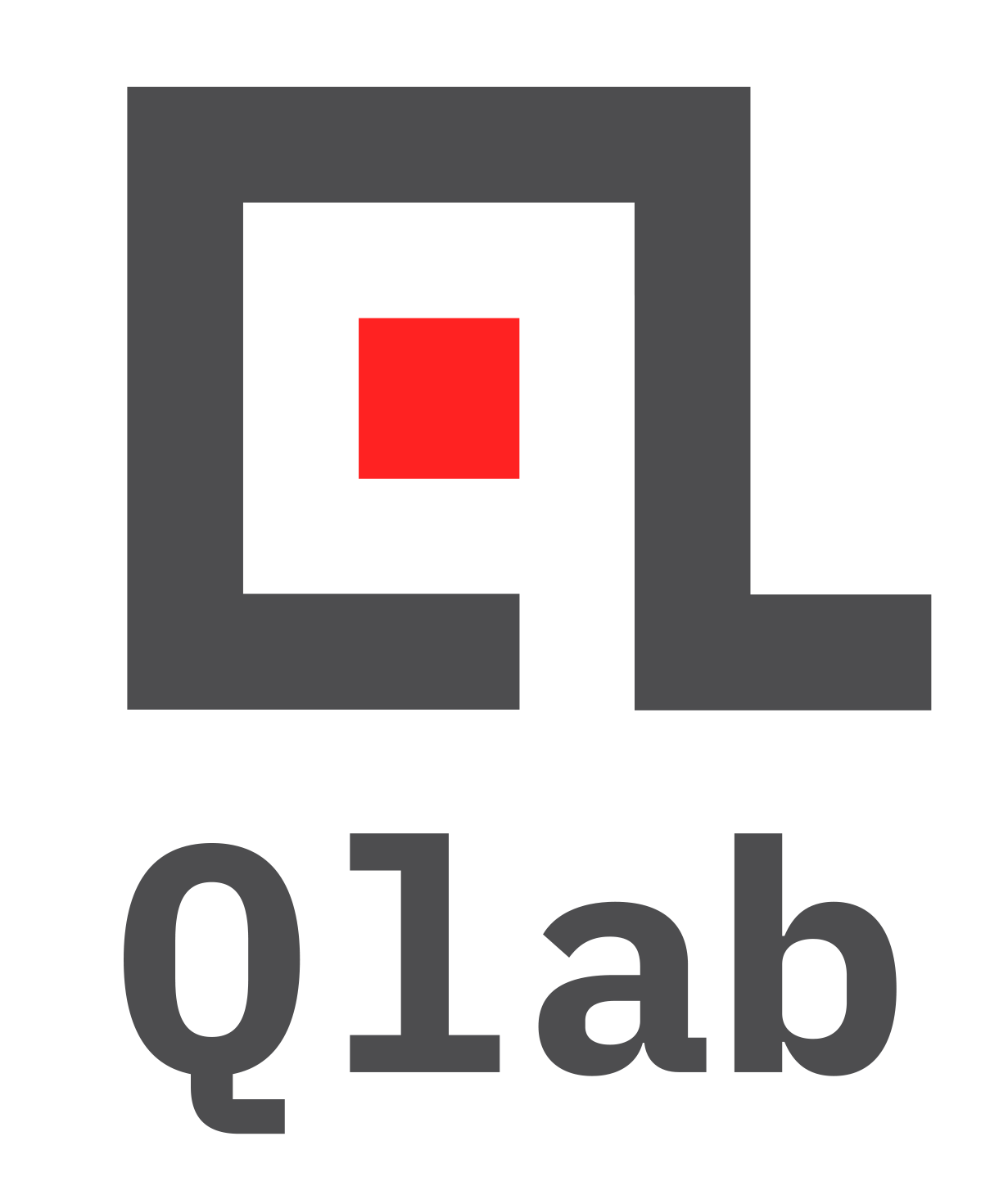 QLab dark logo